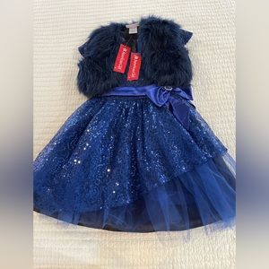 American Girl “Happy Holiday” Dress w/Jacket Size 10 NWT